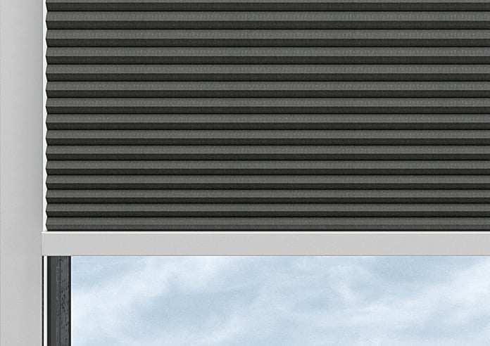 Nocturne (Blackout), Midnight Grey - Stick Fit Slim Honeycomb Blind - Image 8